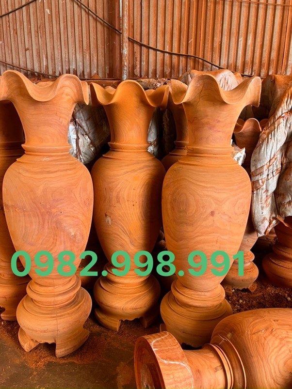 Lục bình gỗ hương cao 1m8 hàng để mộc Giá bán:31.500.000 đ