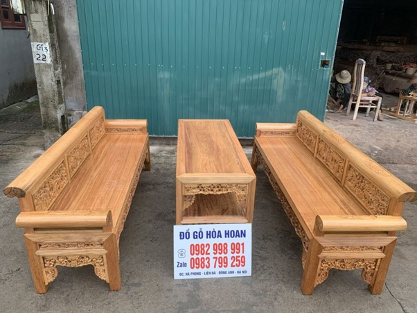 Bộ ghế vinh quy bái tổ gỗ gụ lào Giá bán:31.000.000 đ