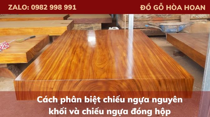 Cách phân biệt chiếu ngựa nguyên khối và chiếu ngựa đóng hộp