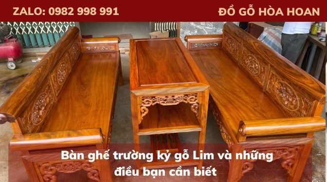 Trường kỷ gỗ Lim