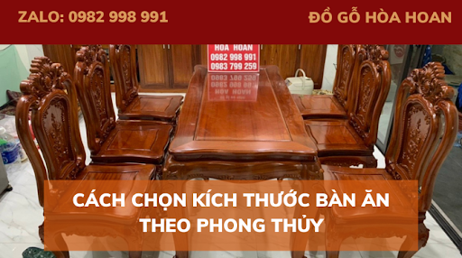 Cách chọn kích thước bàn ăn theo phong thủy mà mọi gia đình nên biết