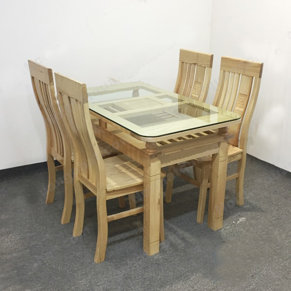 Thiết kế bàn ăn 4 ghế nhỏ gọn