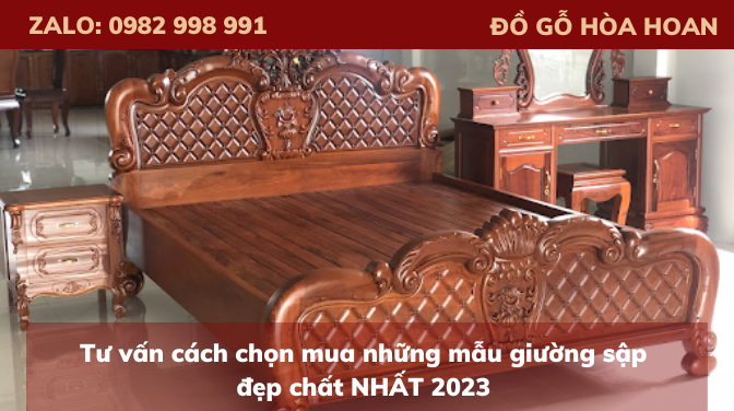 Tư vấn cách chọn mua những mẫu giường sập đẹp - chất NHẤT 2023