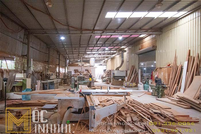 Xưởng gỗ công nghiệp Hà Nội Mộc Minh Đức