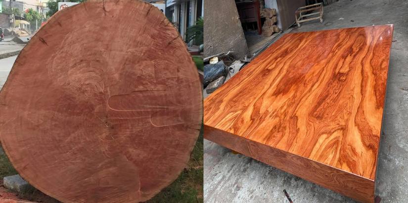 Vẻ đẹp thẩm mỹ tinh xảo từ vân gỗ tự nhiên