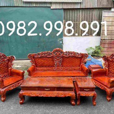 bộ bàn ghế hoàng gia gỗ lim