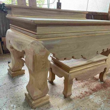 sập thờ chân 26 gỗ gõ