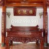 Sập thờ gỗ gõ