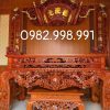 Sập thờ mai điểu gỗ hương đá