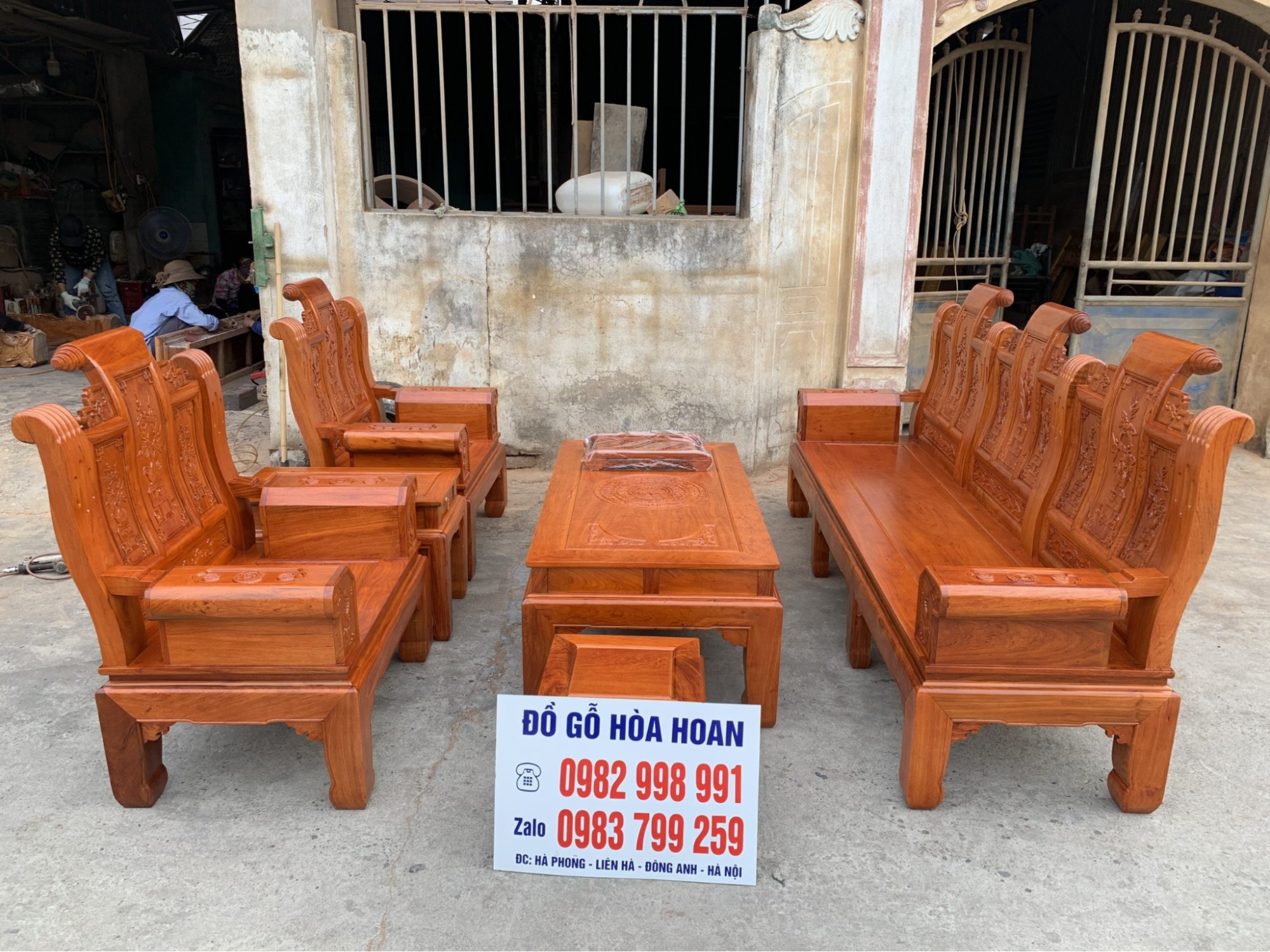 Kinh nghiệm chọn bộ bàn ghế gỗ chữ U phù hợp