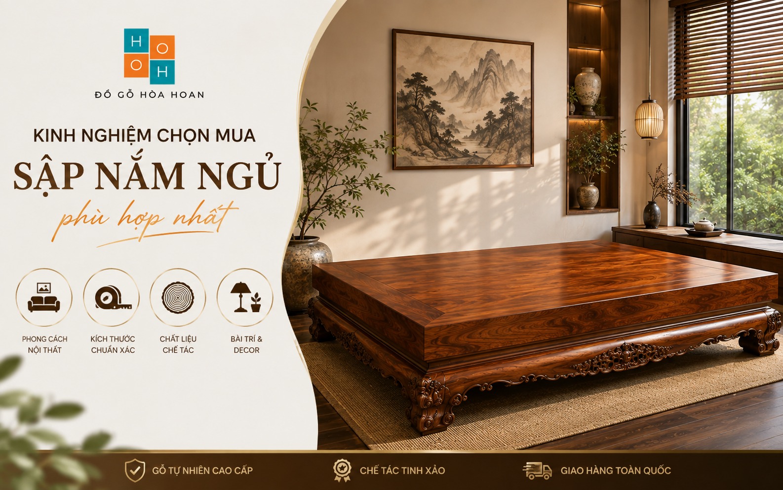 Kinh nghiệm chọn mua sập nằm ngủ phù hợp nhất