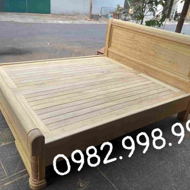 Giường Ngủ Gỗ Gõ Dài 2m x 1m8