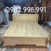 Giường Ngủ Gỗ Gõ Dài 2m x 2m17