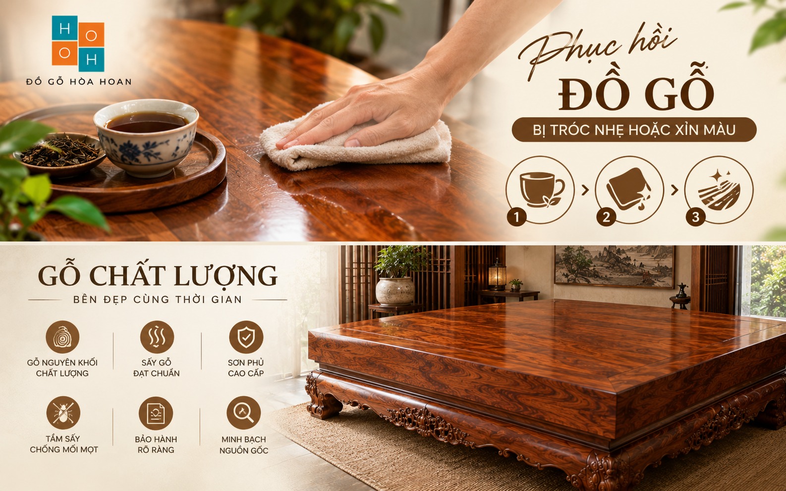 Trám các vết nứt nhỏ đi kèm tróc sơn