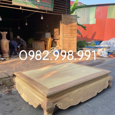 Sập gỗ gõ hàng mộc