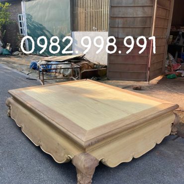 Sập gỗ gõ hàng mộc